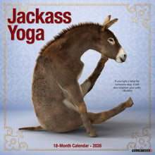 Load image into Gallery viewer, Willow Creek Jackass Yoga 2026 12&quot; x 12&quot; Wall Calendar
