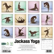 Load image into Gallery viewer, Willow Creek Jackass Yoga 2026 12&quot; x 12&quot; Wall Calendar
