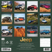 Load image into Gallery viewer, Willow Creek Jeep 2026 12&quot; x 12&quot; Wall Calendar
