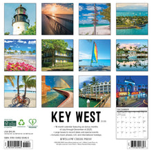 Load image into Gallery viewer, Willow Creek Key West 2026 12&quot; x 12&quot; Wall Calendar
