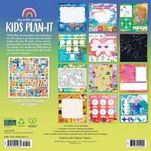 Load image into Gallery viewer, Willow Creek Kid’s Plan It Calendar 2026 12&quot; x 12&quot; Wall Calendar
