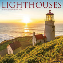 Load image into Gallery viewer, Willow Creek Lighthouses 2026 12&quot; x 12&quot; Wall Calendar
