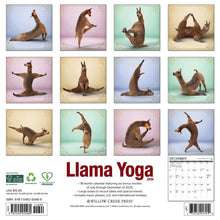 Load image into Gallery viewer, Willow Creek Llama Yoga 2026 12&quot; x 12&quot; Wall Calendar
