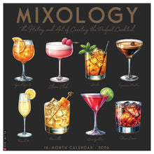 Load image into Gallery viewer, Willow Creek Mixology 2026 12&quot; x 12&quot; Wall Calendar
