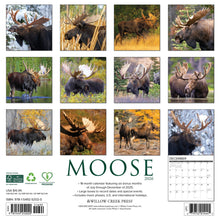 Load image into Gallery viewer, Willow Creek Moose 2026 12&quot; x 12&quot; Wall Calendar
