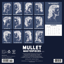Load image into Gallery viewer, Willow Creek Mullet Masterpieces 2026 12&quot; x 12&quot; Wall Calendar
