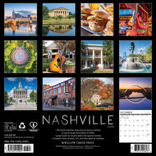 Load image into Gallery viewer, Willow Creek Nashville 2026 12&quot; x 12&quot; Wall Calendar
