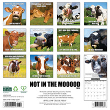Load image into Gallery viewer, Willow Creek Not in the Mooood 2026 12&quot; x 12&quot; Wall Calendar

