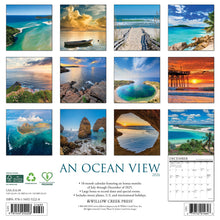 Load image into Gallery viewer, Willow Creek Ocean View 2026 12&quot; x 12&quot; Wall Calendar
