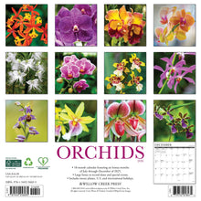 Load image into Gallery viewer, Willow Creek Orchids 2026 12&quot; x 12&quot; Wall Calendar
