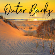 Load image into Gallery viewer, Willow Creek Outer Banks 2026 12&quot; x 12&quot; Wall Calendar
