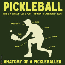 Load image into Gallery viewer, Willow Creek Pickleball 2026 12&quot; x 12&quot; Wall Calendar
