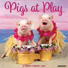 Load image into Gallery viewer, Willow Creek Pigs at Play 2026 12&quot; x 12&quot; Wall Calendar
