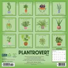 Load image into Gallery viewer, Willow Creek Plantrovert 2026 12&quot; x 12&quot; Wall Calendar
