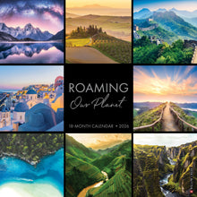 Load image into Gallery viewer, Willow Creek Roaming Our Planet 2026 12&quot; x 12&quot; Wall Calendar
