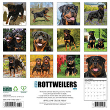 Load image into Gallery viewer, Willow Creek Rottweilers 2026 12&quot; x 12&quot; Wall Calendar
