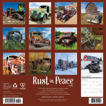 Load image into Gallery viewer, Willow Creek Rust in Peace 2026 12&quot; x 12&quot; Wall Calendar
