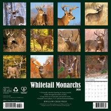 Load image into Gallery viewer, Willow Creek Whitetail Monarchs 2026 12" x 12" Wall Calendar
