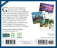 Load image into Gallery viewer, Willow Creek America the Beautiful! 2026 6.2&quot; x 5.4&quot; Box Calendar
