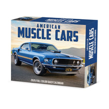Load image into Gallery viewer, Willow Creek American Muscle Cars 2026 6.2&quot; x 5.4&quot; Box Calendar
