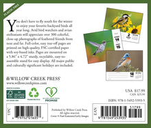Load image into Gallery viewer, Willow Creek Backyard Birds 2026 6.2&quot; x 5.4&quot; Box Calendar
