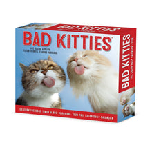 Load image into Gallery viewer, Willow Creek Bad Kitties 2026 6.2&quot; x 5.4&quot; Box Calendar
