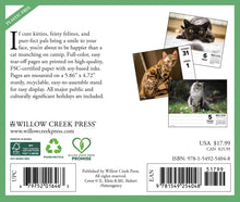 Load image into Gallery viewer, Willow Creek Cats 2026 6.2&quot; x 5.4&quot; Box Calendar

