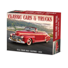 Load image into Gallery viewer, Willow Creek Classic Cars &amp; Trucks 2026 6.2&quot; x 5.4&quot; Box Calendar

