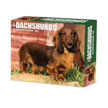 Load image into Gallery viewer, Willow Creek Dachshunds 2026 6.2&quot; x 5.4&quot; Box Calendar
