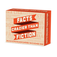Load image into Gallery viewer, Willow Creek Facts Crazier Than Fiction 2026 6.2&quot; x 5.4&quot; Box Calendar

