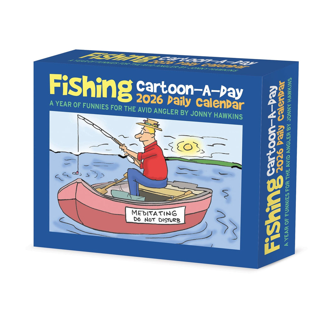 Willow Creek Fishing Cartoon-A-Day by Jonny Hawk 2026 6.2