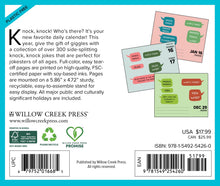 Load image into Gallery viewer, Willow Creek Knock Knock 2026 6.2&quot; x 5.4&quot; Box Calendar
