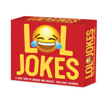 Load image into Gallery viewer, Willow Creek LOL Jokes 2026 6.2&quot; x 5.4&quot; Box Calendar

