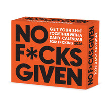 Load image into Gallery viewer, Willow Creek No F*cks Given 2026 6.2&quot; x 5.4&quot; Box Calendar
