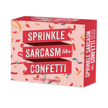 Load image into Gallery viewer, Willow Creek Sprinkle Sarcasm Like Confetti 2026 6.2&quot; x 5.4&quot; Box Calendar
