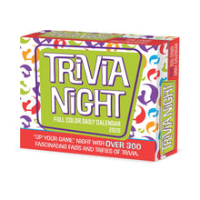 Load image into Gallery viewer, Willow Creek Trivia Night 2026 6.2&quot; x 5.4&quot; Box Calendar
