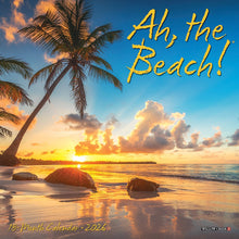 Load image into Gallery viewer, Willow Creek Ah The Beach! 2026 7&quot; x 7&quot; Mini Wall Calendar
