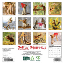 Load image into Gallery viewer, Willow Creek Gettin&#39; Squirrelly 2026 7&quot; x 7&quot; Mini Wall Calendar
