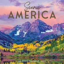 Load image into Gallery viewer, Willow Creek Scenic America 2026 7&quot; x 7&quot; Mini Wall Calendar
