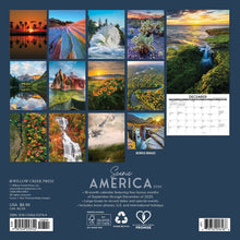 Load image into Gallery viewer, Willow Creek Scenic America 2026 7&quot; x 7&quot; Mini Wall Calendar
