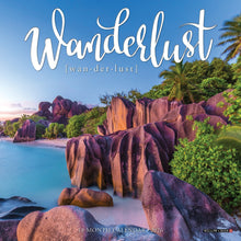Load image into Gallery viewer, Willow Creek Wanderlust 2026 7&quot; x 7&quot; Mini Wall Calendar
