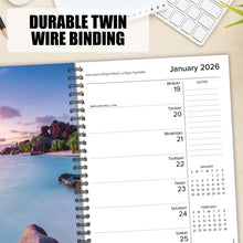 Load image into Gallery viewer, Willow Creek Ah, The Beach! 2026 6.5&quot; x 8.5&quot; Engagement Calendar
