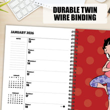 Load image into Gallery viewer, Willow Creek Betty Boop 2026 6.5&quot; x 8.5&quot; Engagement Calendar
