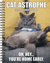 Load image into Gallery viewer, Willow Creek Cat-astrophe 2026 6.5&quot; x 8.5&quot; Engagement Calendar
