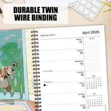 Load image into Gallery viewer, Willow Creek Dogs by Gary Patterson 2026 6.5&quot; x 8.5&quot; Engagement Calendar
