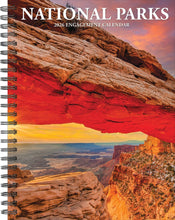 Load image into Gallery viewer, Willow Creek National Parks 2026 6.5&quot; x 8.5&quot; Engagement Calendar
