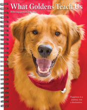 Load image into Gallery viewer, Willow Creek What Goldens Teach Us 2026 6.5&quot; x 8.5&quot; Engagement Calendar
