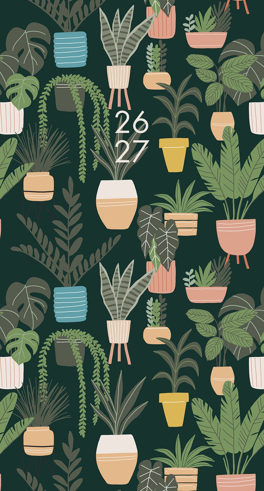 Willow Creek Cactus 2026 2-Year Monthly Pocket Planner