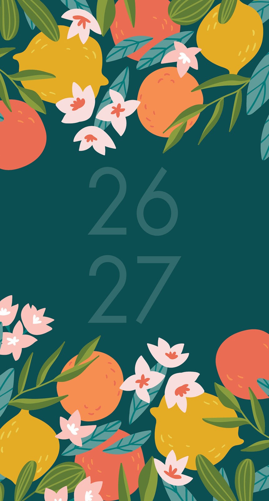 Willow Creek Floral Punch 2026 2-Year Monthly Pocket Planner