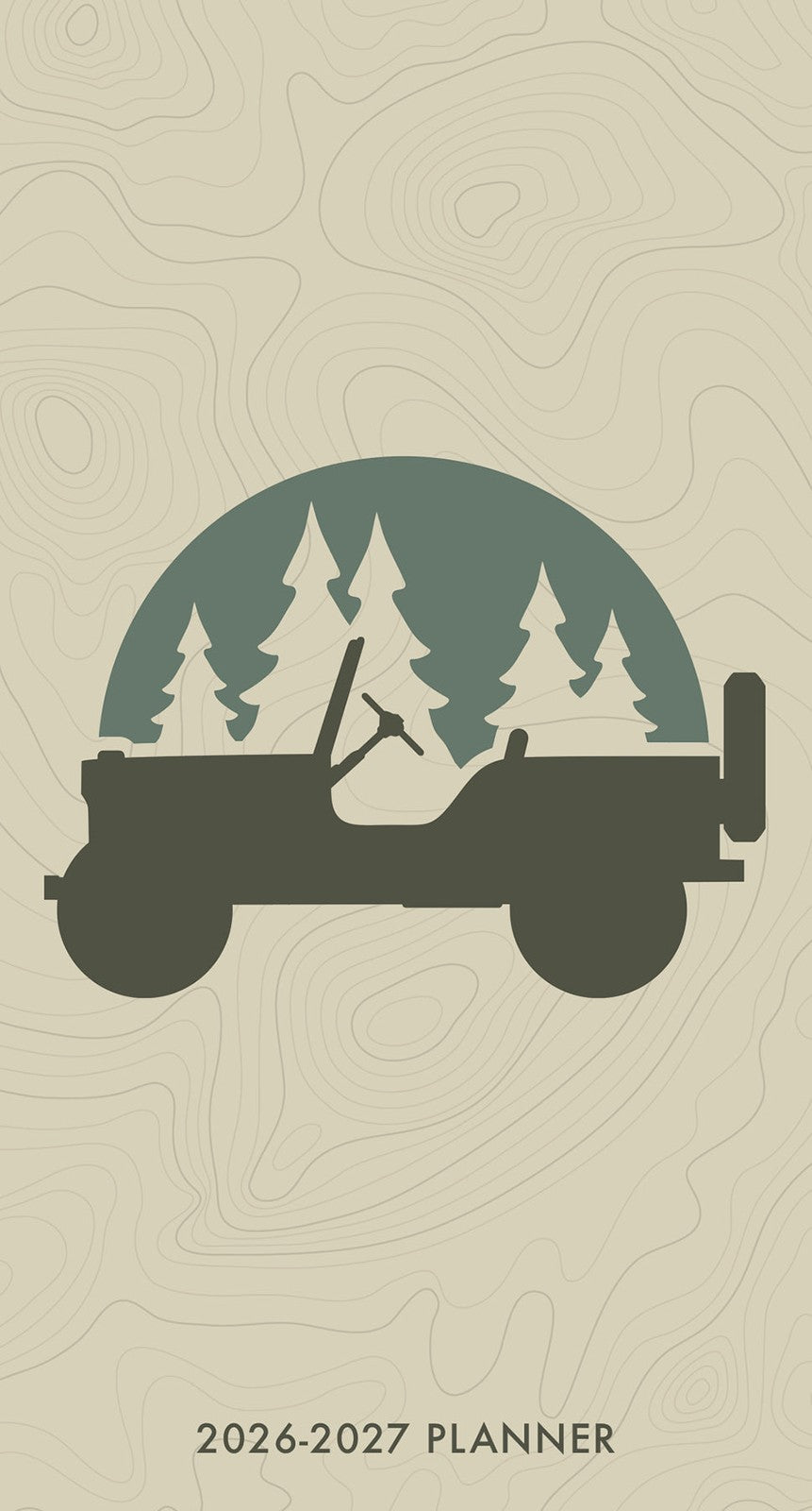Willow Creek Jeep 2026 2-Year Monthly Pocket Planner
